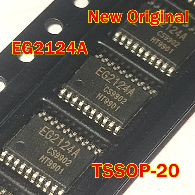 1pcs to 100pcs EG2124A New Original  TSSOP-20 Three-phase independent half-bridge gate driver IC chip