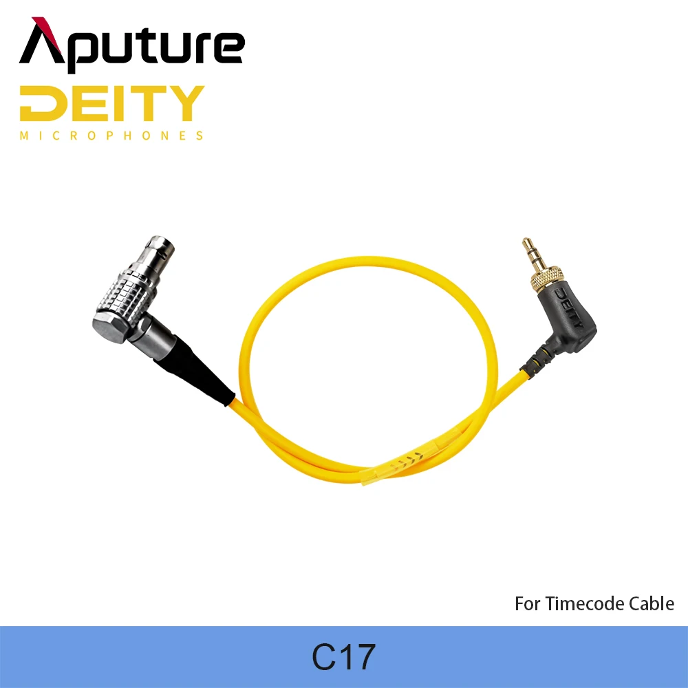 

Aputure Deity C17 3.5 Locking TRS to 9 Pin Timecode Cable