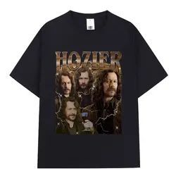 Hozier Funny Meme Sirius Graphic T Shirt Men Hip Hop Harajuku Retro Short Sleeve T-shirt 100% Cotton Casual Oversized Tee Shirt