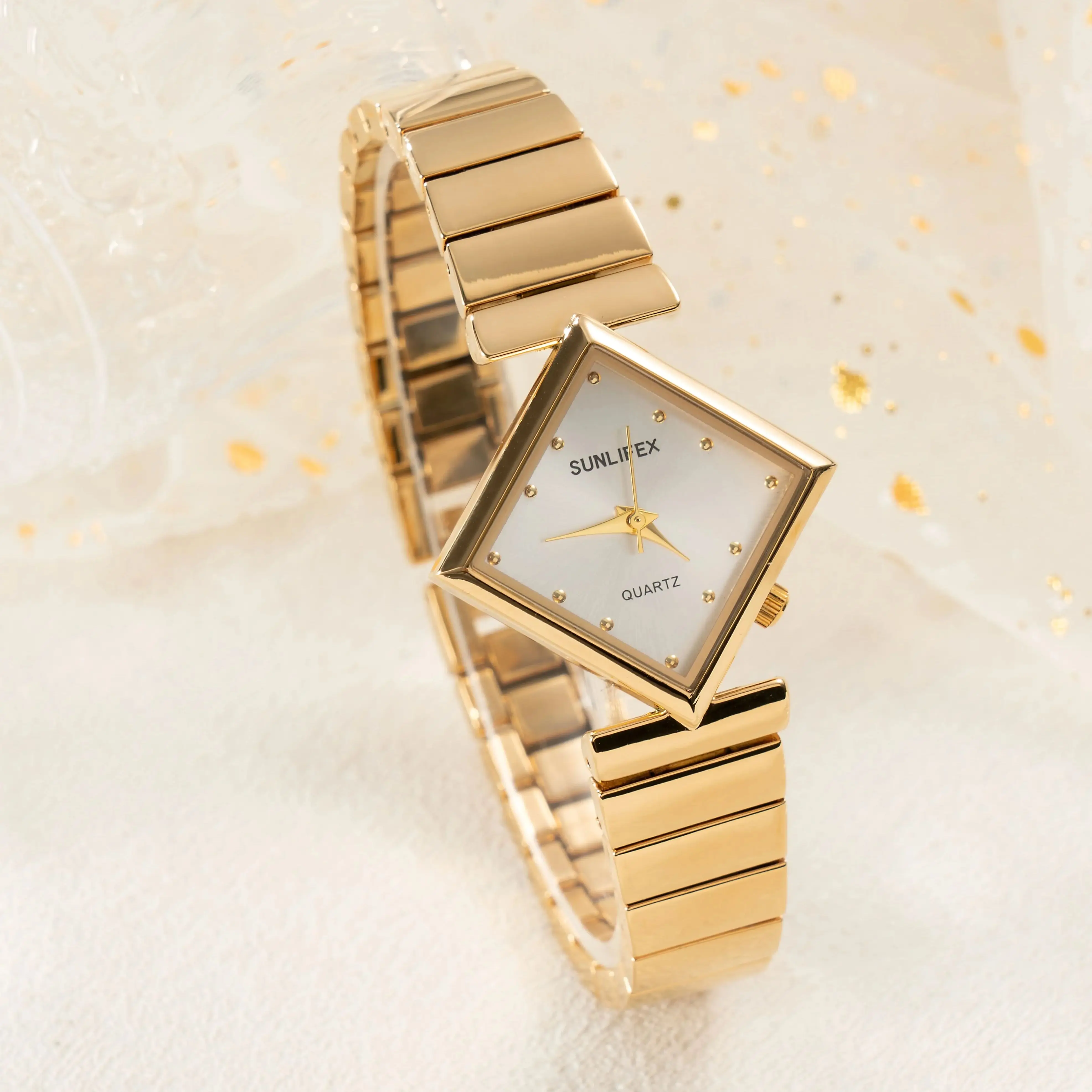 

Модные роскошные женские аналоговые кварцевые часы из нержавеющей стали, деловые повседневные стильные водонепроницаемые женские часы простого дизайна