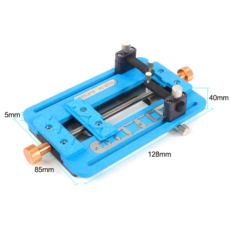 RL-601F Multi-purpose dispositivo di riparazione della scheda madre del telefono cellulare Multi-funzione di posizionamento binario aggiuntivo doppio morsetti