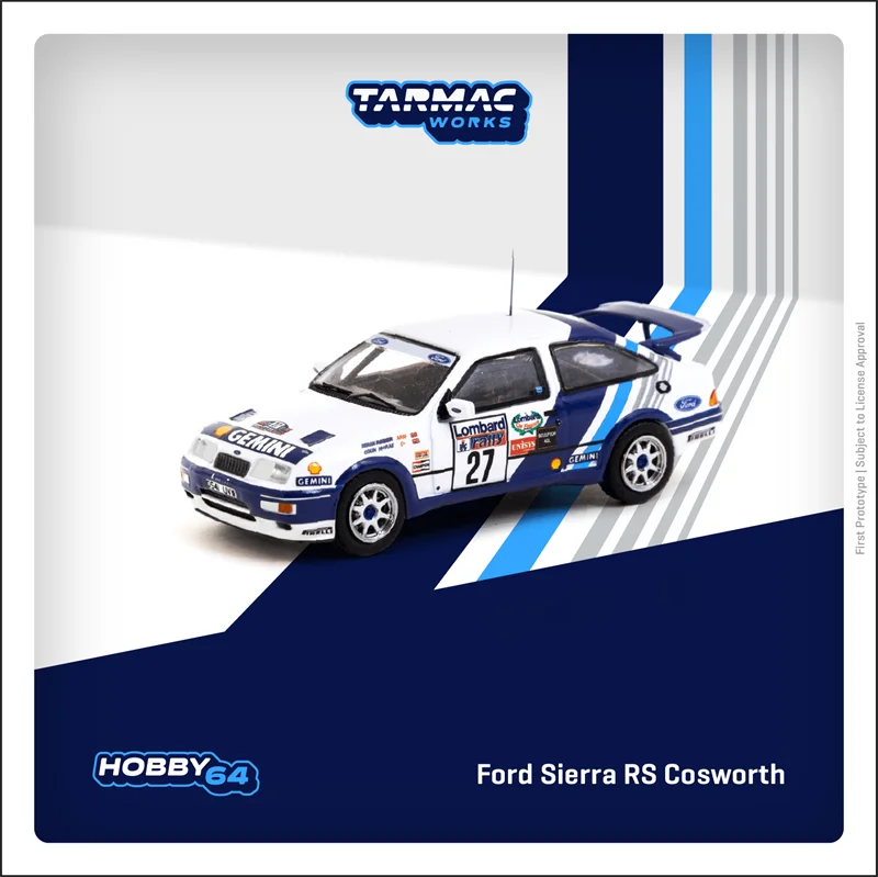 

Tarmac работает 1:64 Ford Sierra RS Cosworth RAC Rally 1989 Коллекционная модель автомобиля