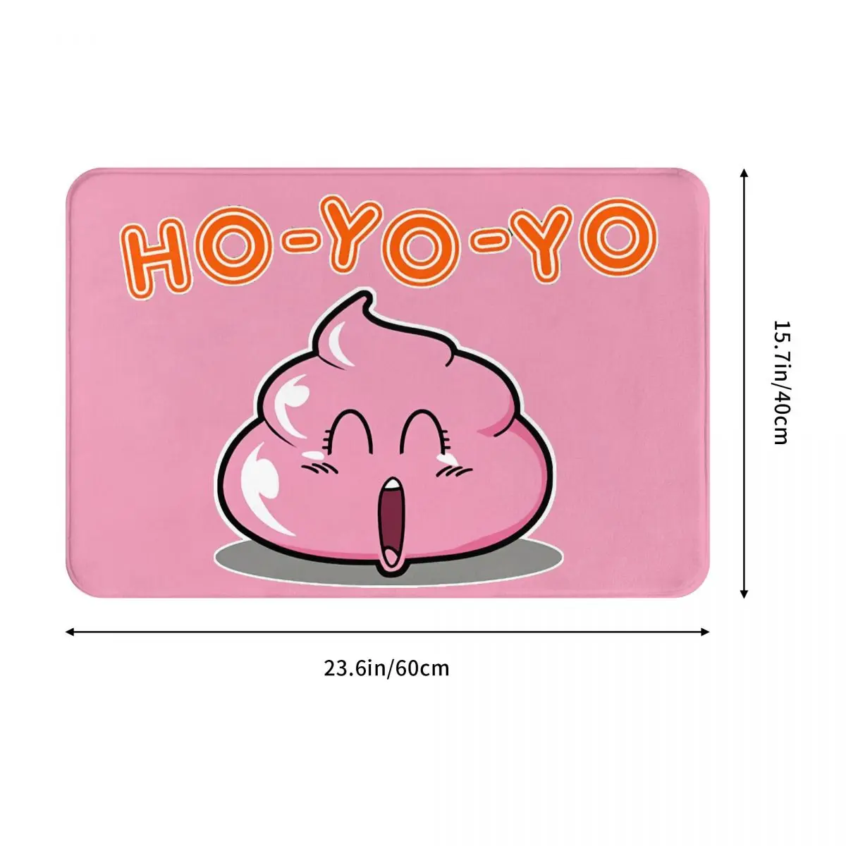 Dr Slump Non-slip Doormat Pinky Poop Bath Kitchen Mat Welcome Carpet Flannel Modern Decor