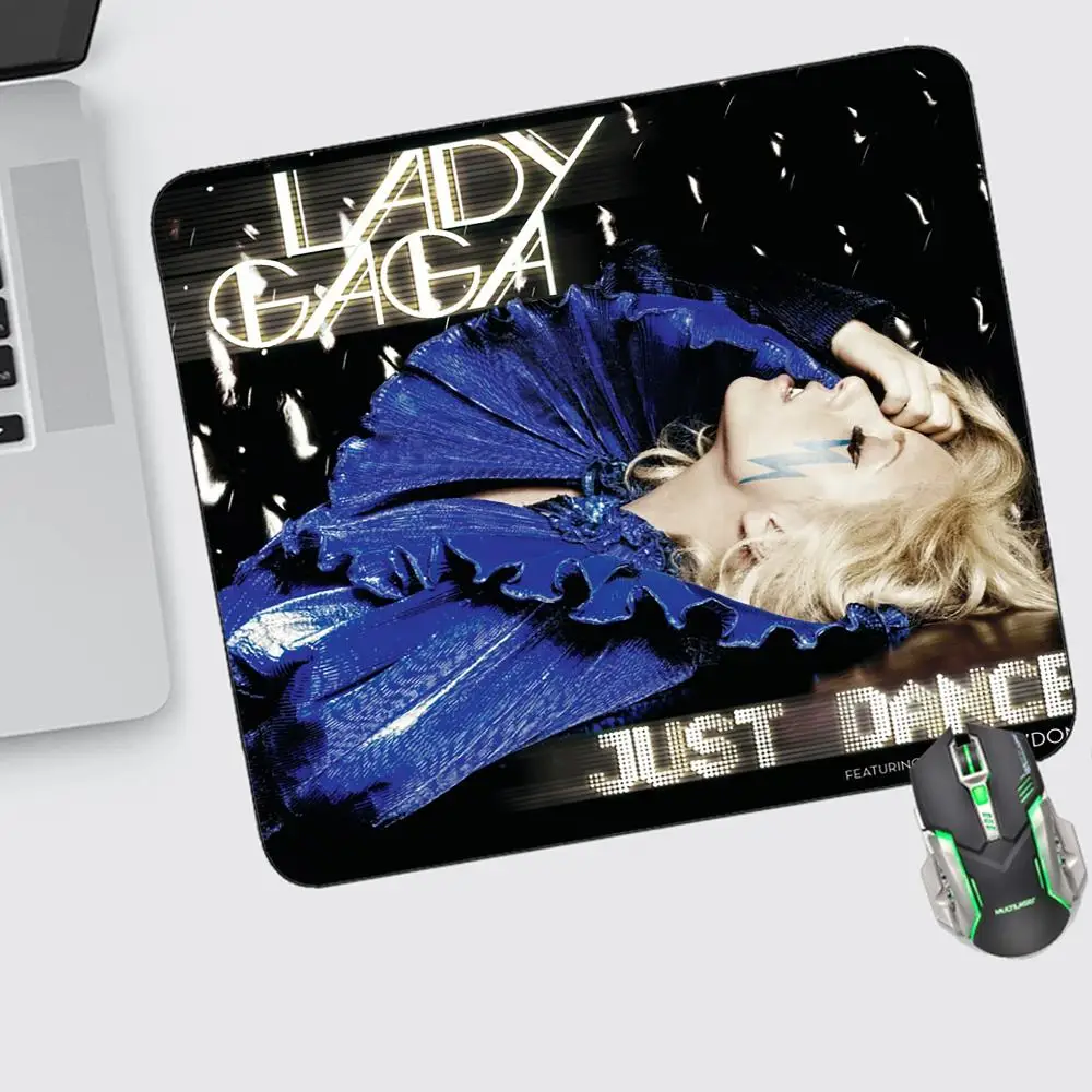 

Lady Gaga Mouse Pad Small Gaming Accessories Keyboard Computer Offices Desk Mat Pc Gamer Non-slip Rubber Mousepad