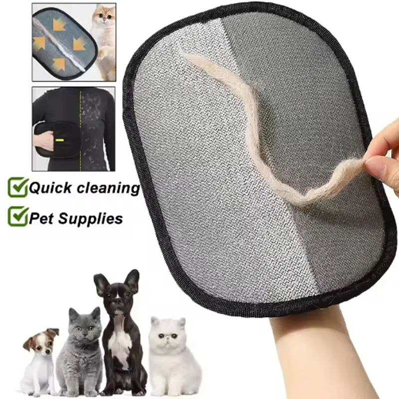 Tierhaarentferner, tragbar, waschbar, für Kleidung, Haarenthaarung, Handschuhe, Haustierzubehör, Reinigungsprodukte für Haustiere