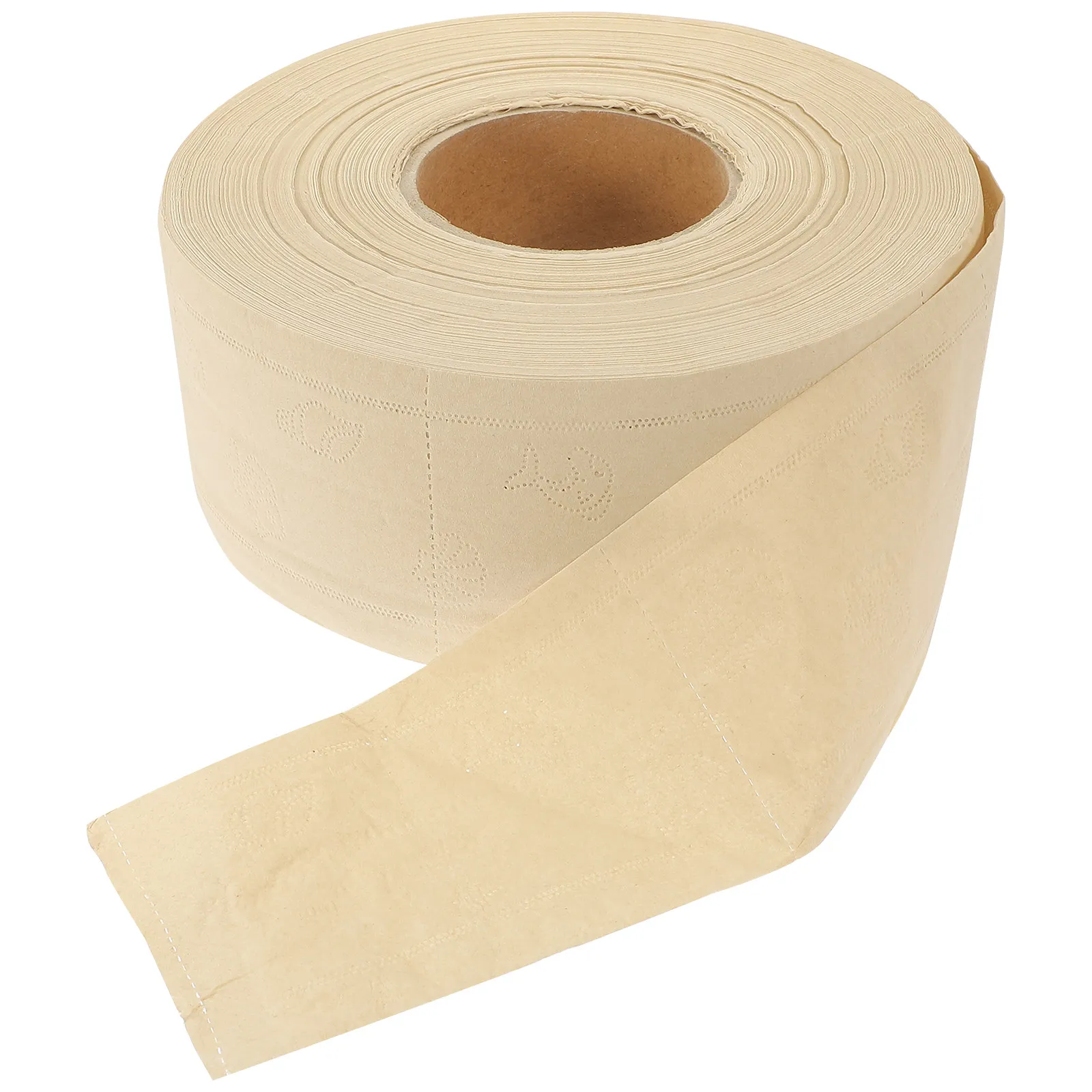 Jumbo Toilet Paper Rolls Wood Pulp Large Extra Soft Strong Absorbent Family Necessity Home Office Workshop Travel
