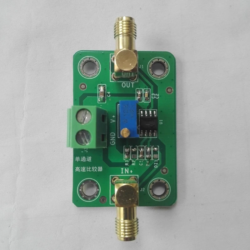 High-speed Comparator Module Single-channel TLV3501 Zero-crossing Comparator Phase Detection Sine-to-square Wave