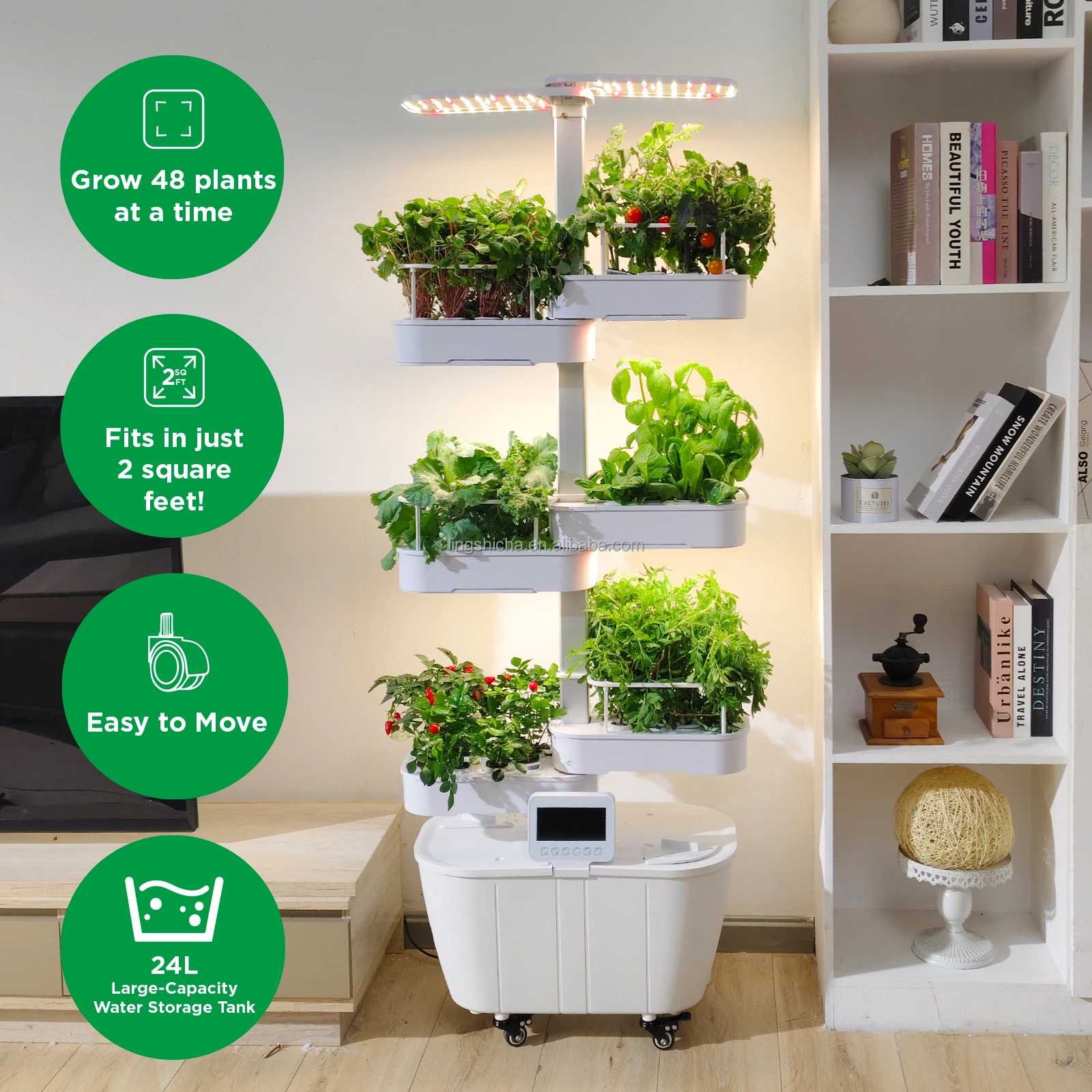 IGS-83 INDOOR HYDROPONIC GROWI - огляд і ціна Smart Garden Vertical