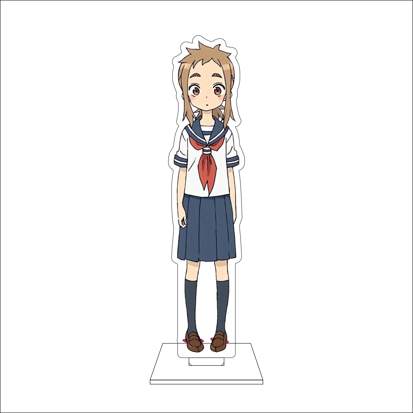 16CM Anime Teasing Master Takagi-san Cosplay Acrylic Figure Stand