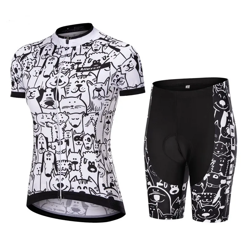 2024 Summer Cycling Jersey Suit Short Sleeve Shorts Women\'s Mountain Road Bike Clothes Cycling Equipment Ropa Ciclismo Mujer