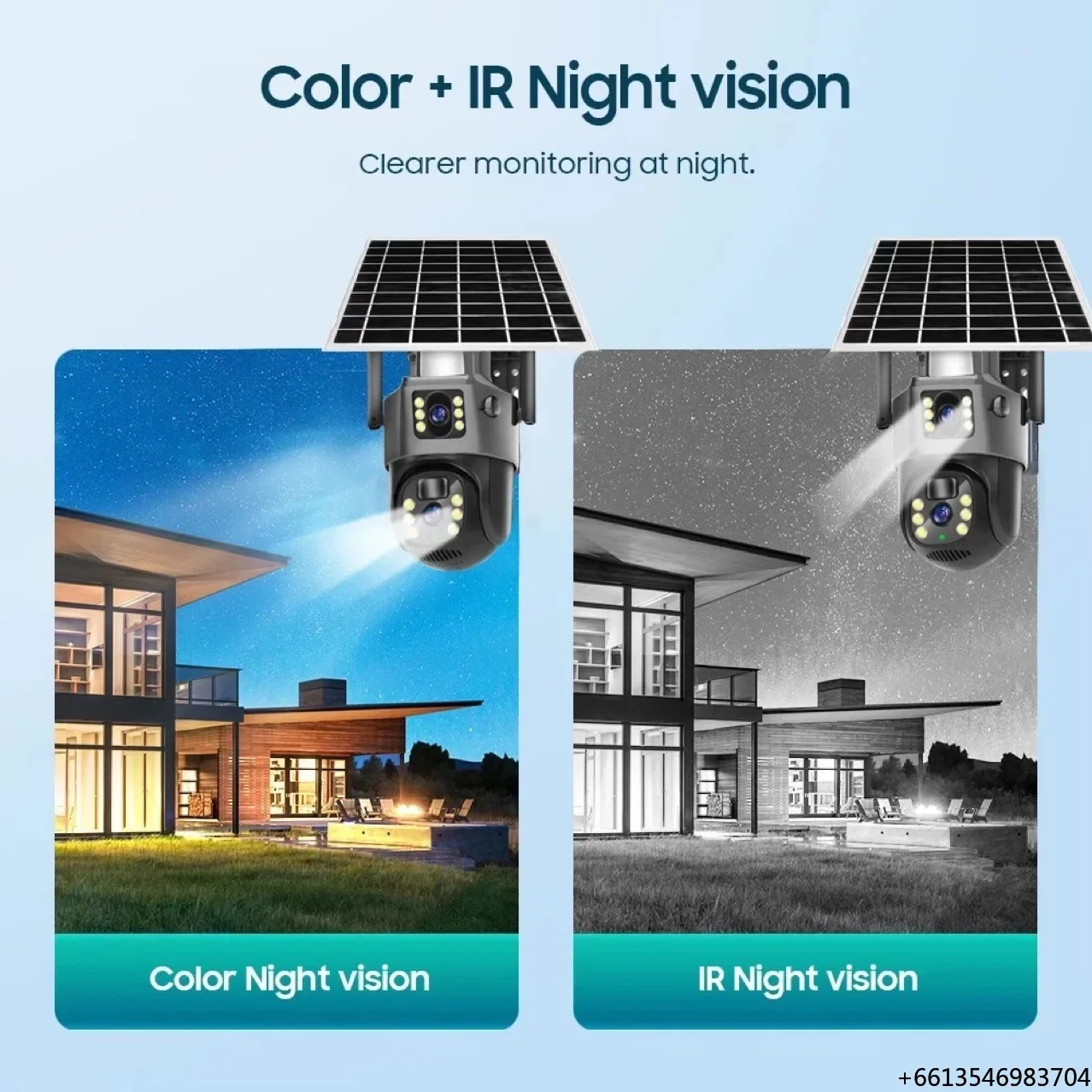 

Dual lane Cctv Security Camera with SIM Card 4G LTE Wireless Outdoor CCTV Camera