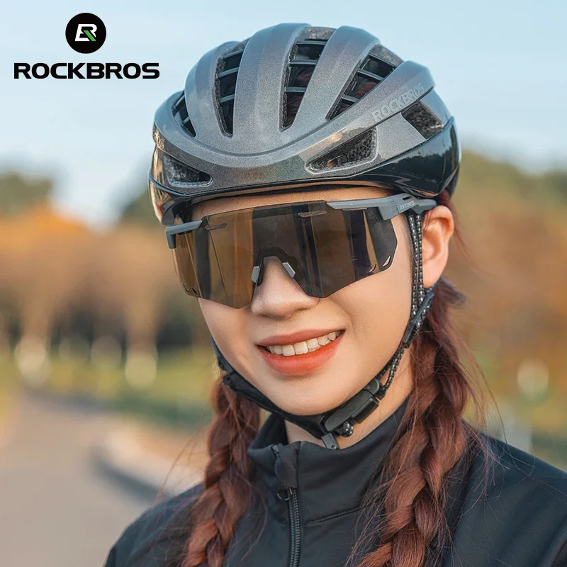 ROCKBROS Bicycle Helmet Adults MTB Road Bike Helmet Breathable Intergrally-molded Head Safety Men Women Cycling Helmet