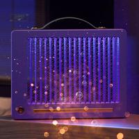 A45F-Indoor Electric Bug Zapper, 2000Mah Powerful Fly Bug Zapper Light For Moths, Fruit Flies, Garage Bug Catch/Eliminator