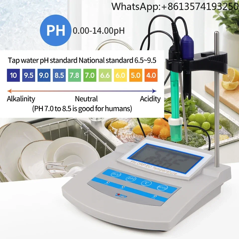 

HEDAO PH Meter 6 1 Digital High Accuracy Water Tester EC TDS ORP CF Temp Drinking Quality Analyzer Monitor Aquarium Hydroponics