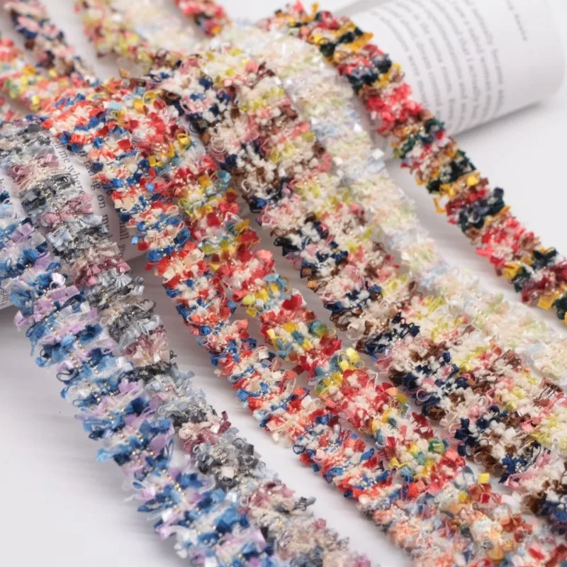 

90Yards 1.5cm Sewing Lace Trim Vintage Embroidered Lace Ribbon Fabric Handmade Costume Dress Sewing Trimmings Wedding Decoration