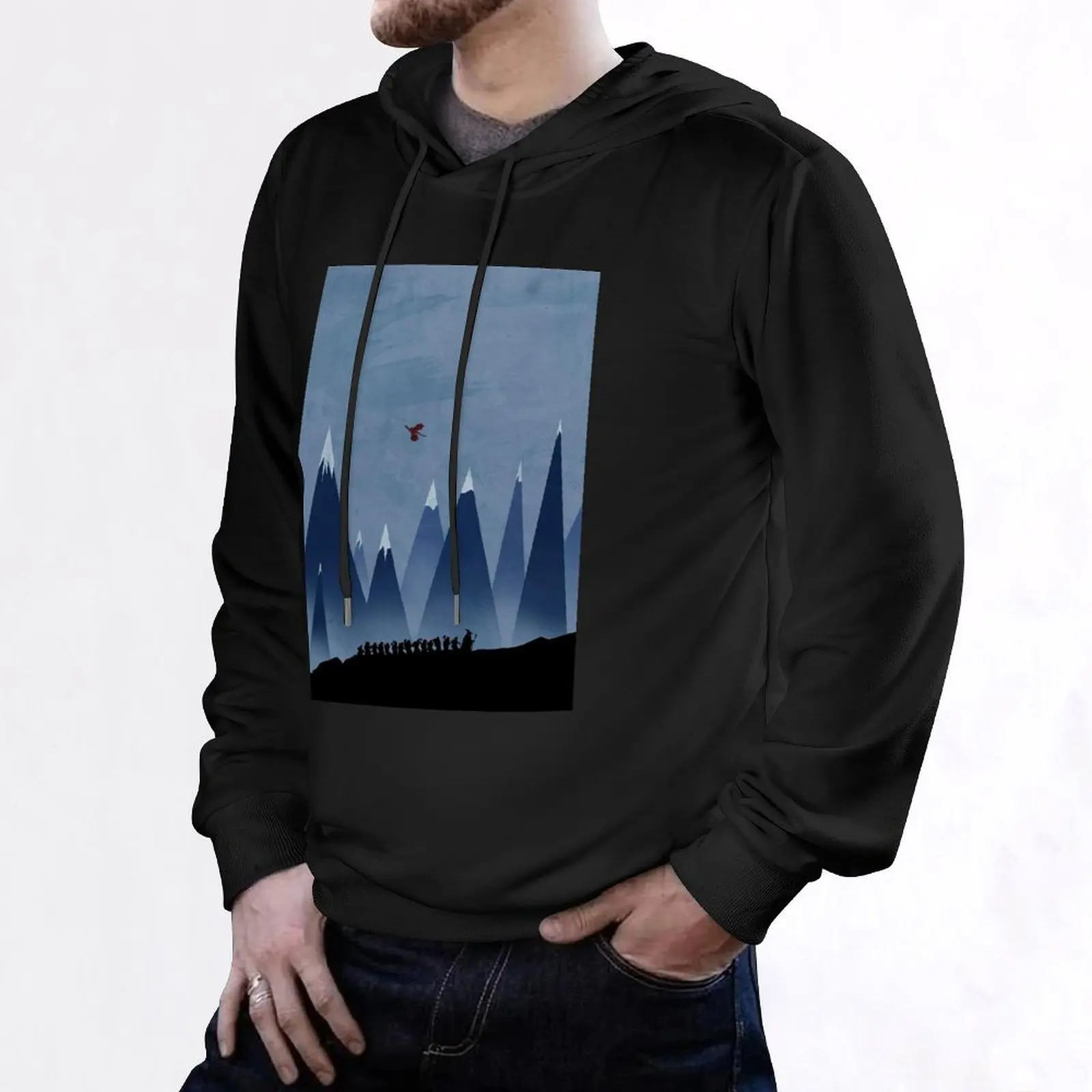 The Mountain Snow Hoodie ملابس رجالية طقم قميص رجالي موضة الرجال ملابس أنيمي هوديس وبلوزات جديدة