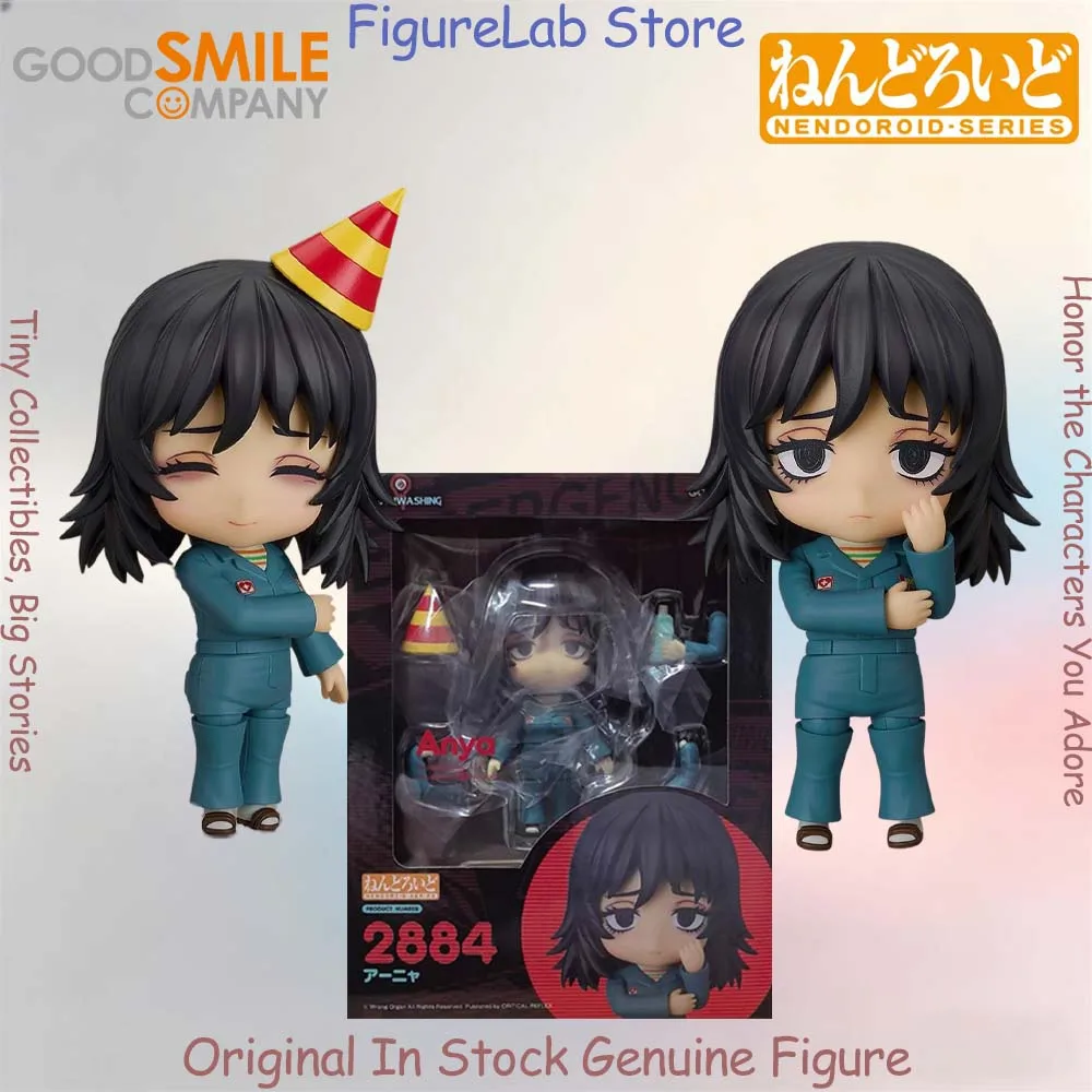 Offiziell original, auf Lager, Good Smile Nendoroid Anya Figur, Anime Mundwasch-Actionfigur, Modell, verpacktes Spielzeug