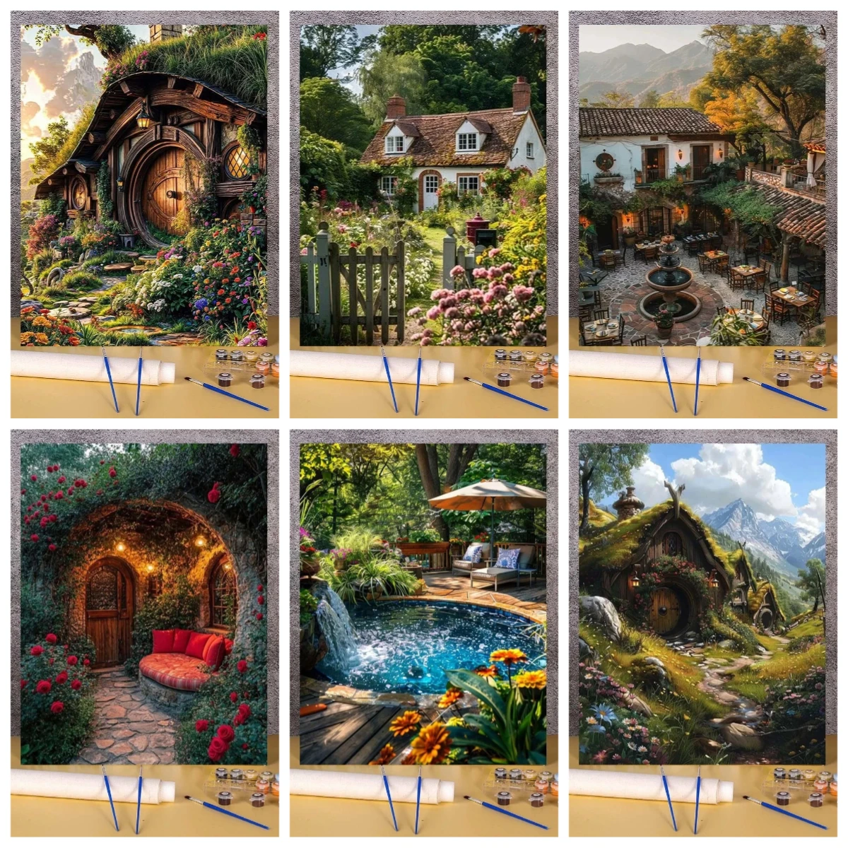 Painting By Number …