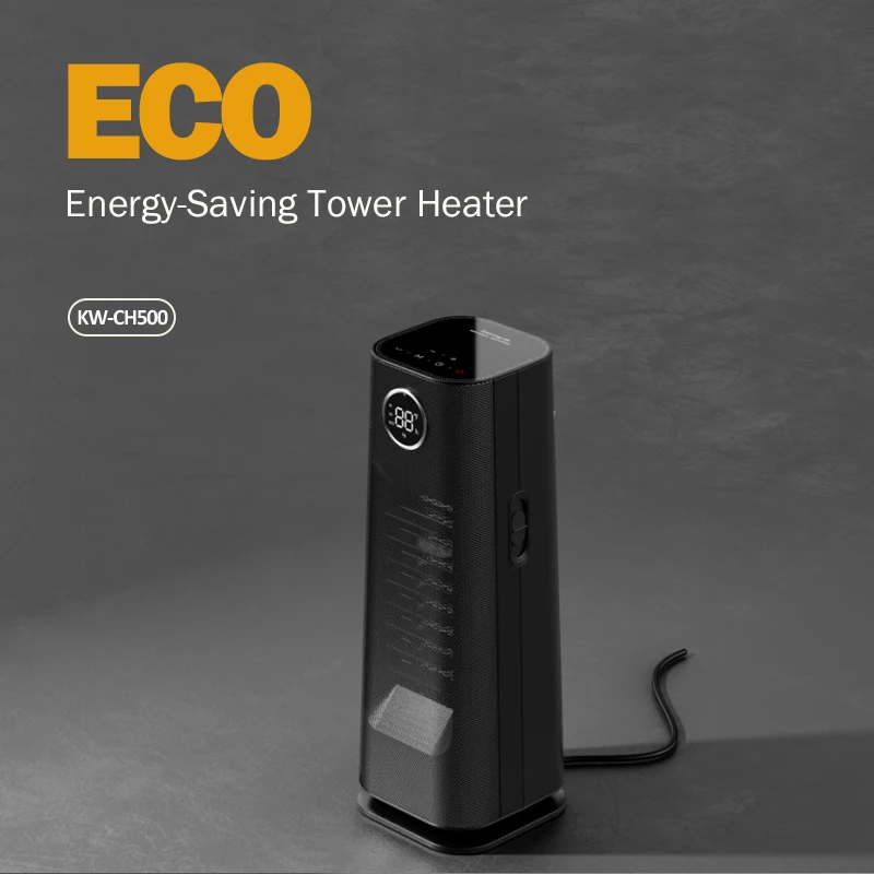 المنزل الذكي الكهربائية 2kw Heizstrahler Heizlufter Elektro Heizung السيراميك Ptc برج الفضاء مروحة سخان مع جهاز التحكم عن بعد للاستخدام الداخلي