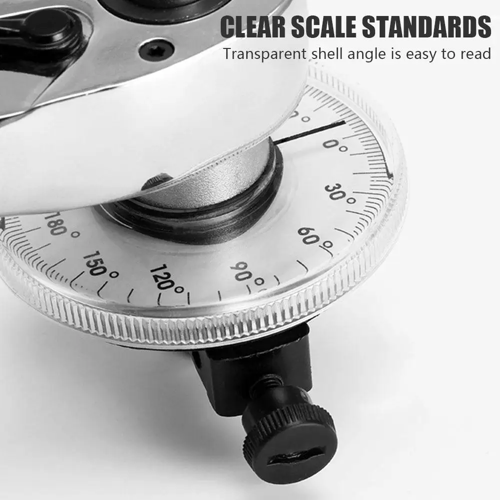Universal Torque Wrench Angle Gauge Torquemeter Dial Calibrated In Degrees Automotive Engine Repair Hand Tool Auto Accessories view 5