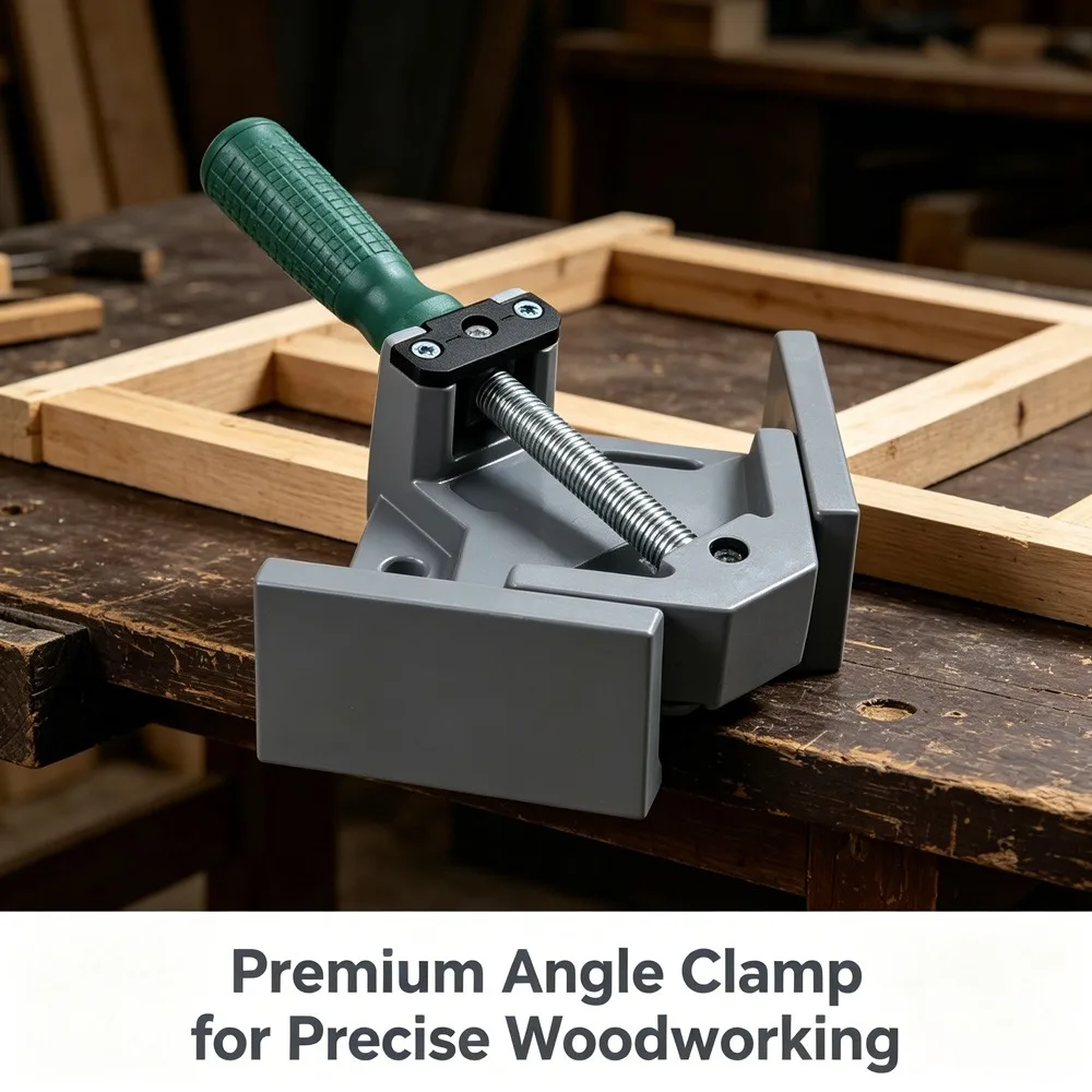 Adjustable 90° Right Angle Corner Clamp Firm Fixing Vice For Cabinet Frame Mirror Picture Wood Joint Installation Hand Tool