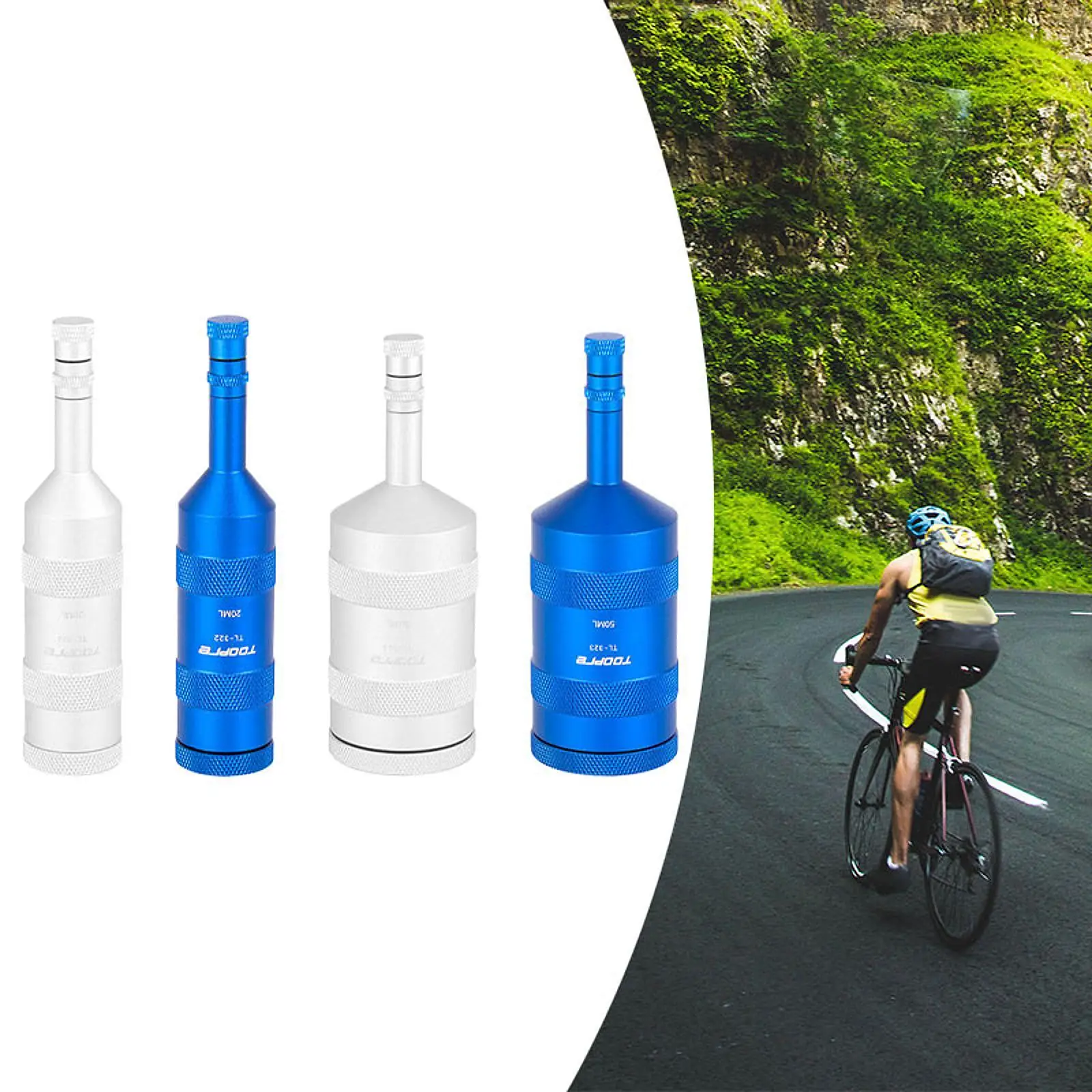 Road Bicycle Oil Reservoir, Mountain Bike Oil Injector, Cycling Accessories Equipment Bicycle Hydraulic Brake Oil Tank