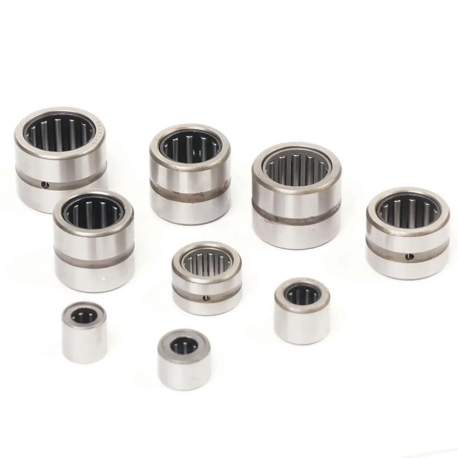 6x12 8x15 9x16 10x17 15x23 17x25 20x28 22x30 25x33 30x40mm NK Series Needle Roller Bearing Without Inner Ring/Cone ABEC-1
