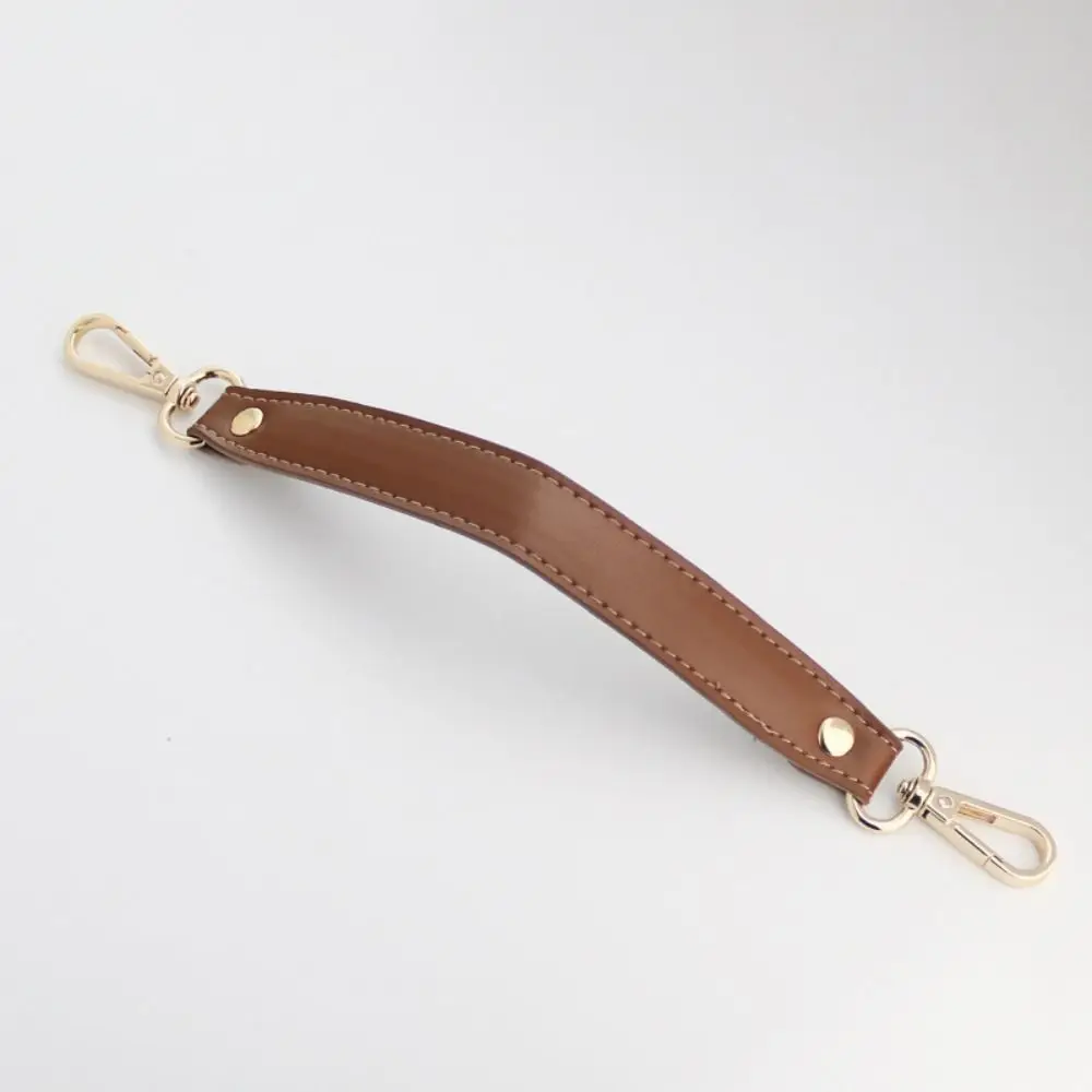 Bag Accessories 28CM Leather Short Bag Strap DIY Hardware Handbag Straps Replacement Bag Handle