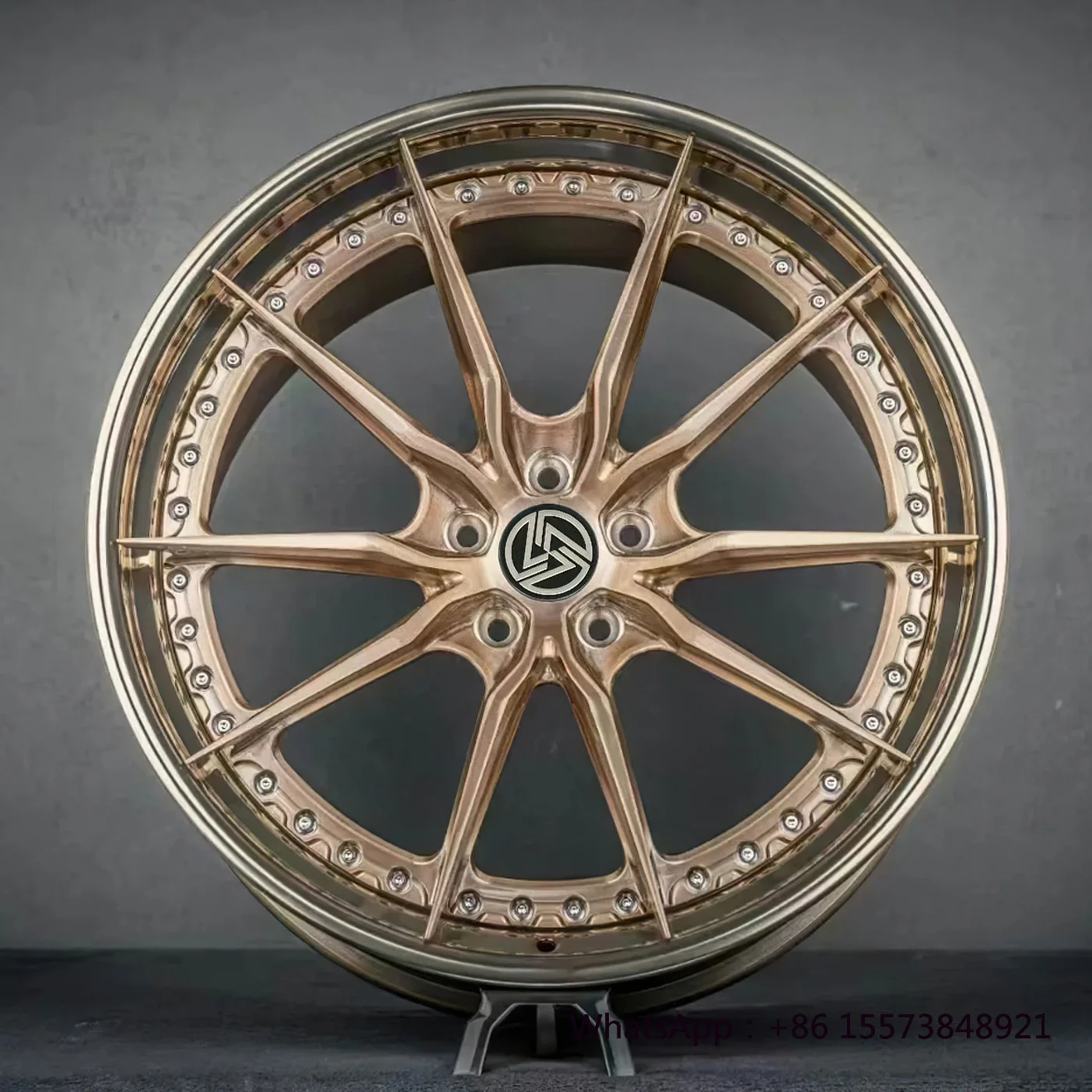 

2-Piece 18 19 20 21 22 23 Inch Car Alloy Rim Forged Wheel 5x114.3 5x120 5x112 Deep Dish Concave Custom Wheels