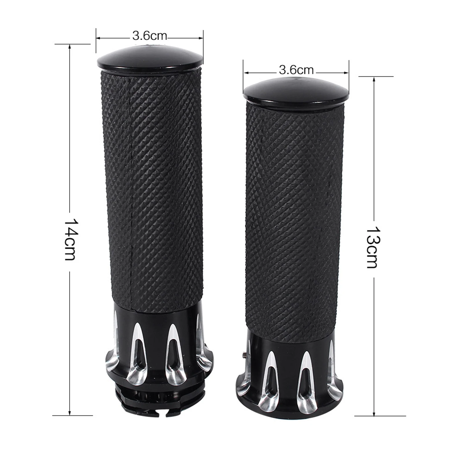 1 Pair Handlebar Hand Grips 1