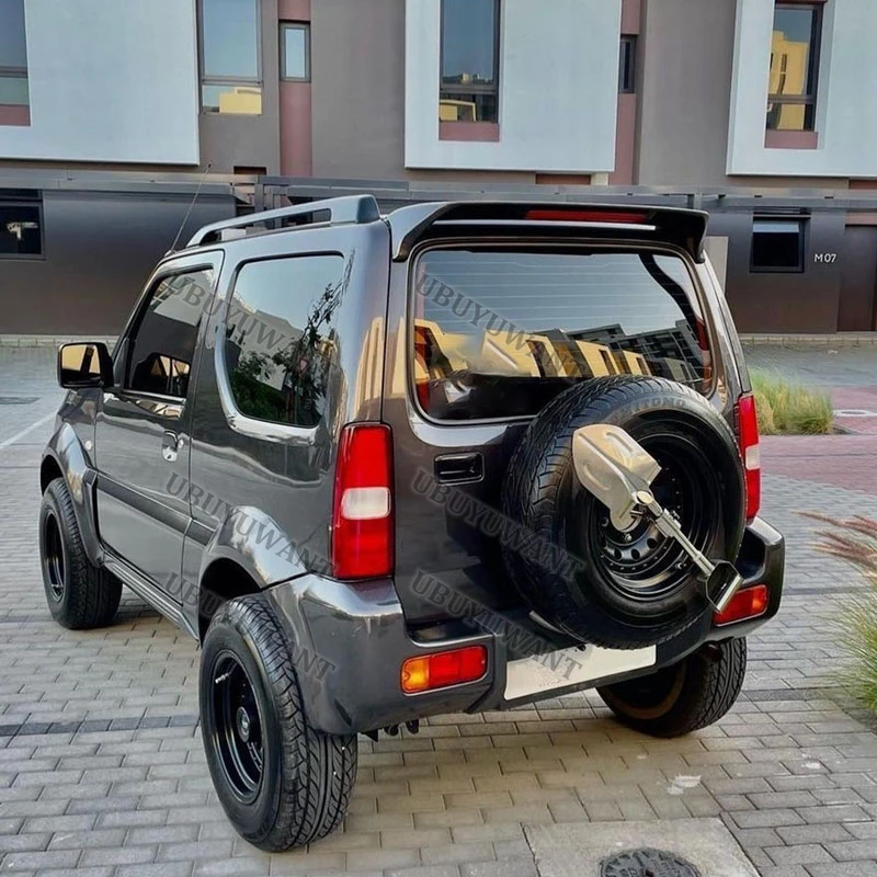 Zubehör Für Suzuki Jimny 2007-2016 Hinten Stamm Lippe Hohe Qualität ABS Kunststoff Flügel Spoiler Auto Styling