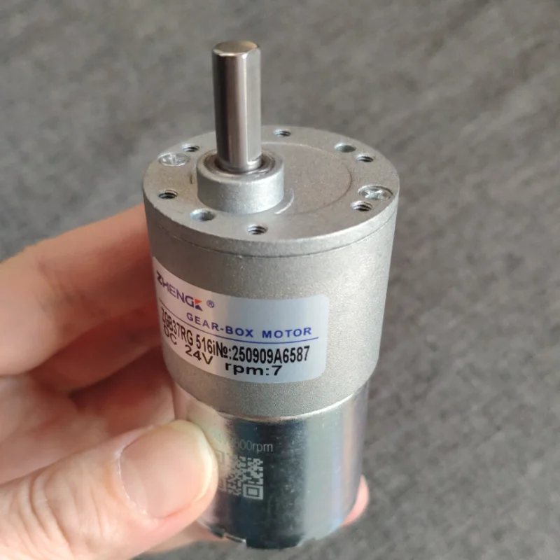 Zhengke Zgb37rg-新しい電気モーター,12v 24v,出力軸,zytd520