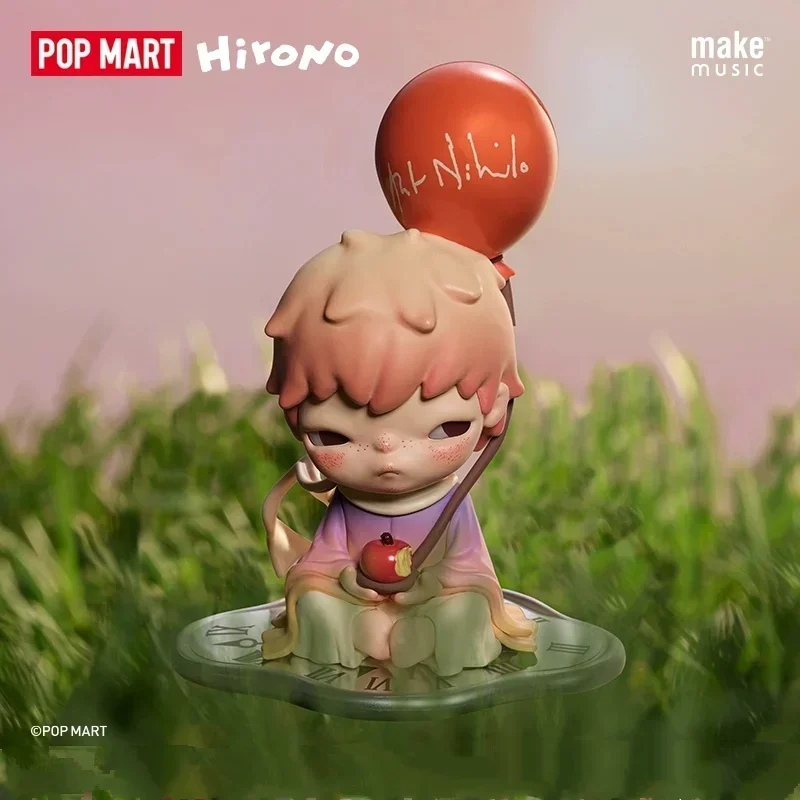 POP MART Hirono X Sun Yanzi In Concert Anime Action Figure Original Blind Box Toys Ornaments Figurines Mystery Box Desktop Model