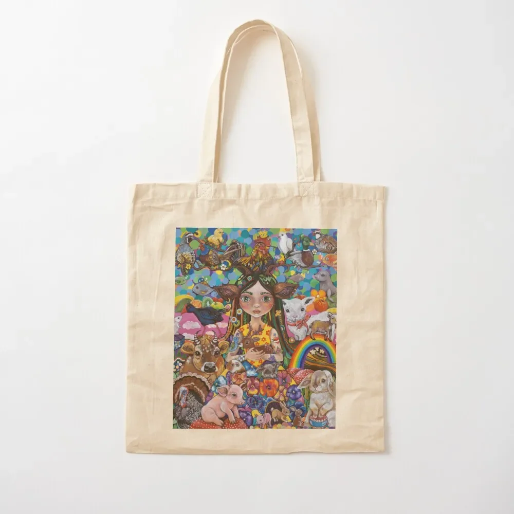 

The Protector Tote Bag canvas tote bag great bag Fabric