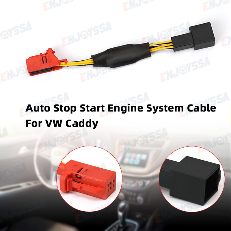Automatic Stop Start Engine System Off Device Control Sensor Plug Stop Cancel Device Plug Cable For VW Caddy