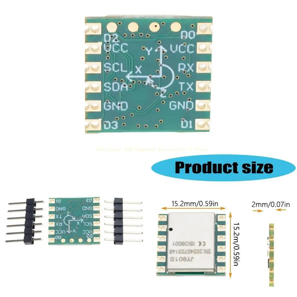 

JY901 Serial Port 9 Axes Accelerometer MPU6050 Gyroscope for Kalman Filter