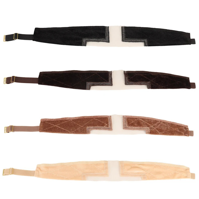 Wig Grip Headband Nude Velvet Non Slip Wig Band Elastic Adjustable Invisible Wig Headband for Lace Front Wigs Women