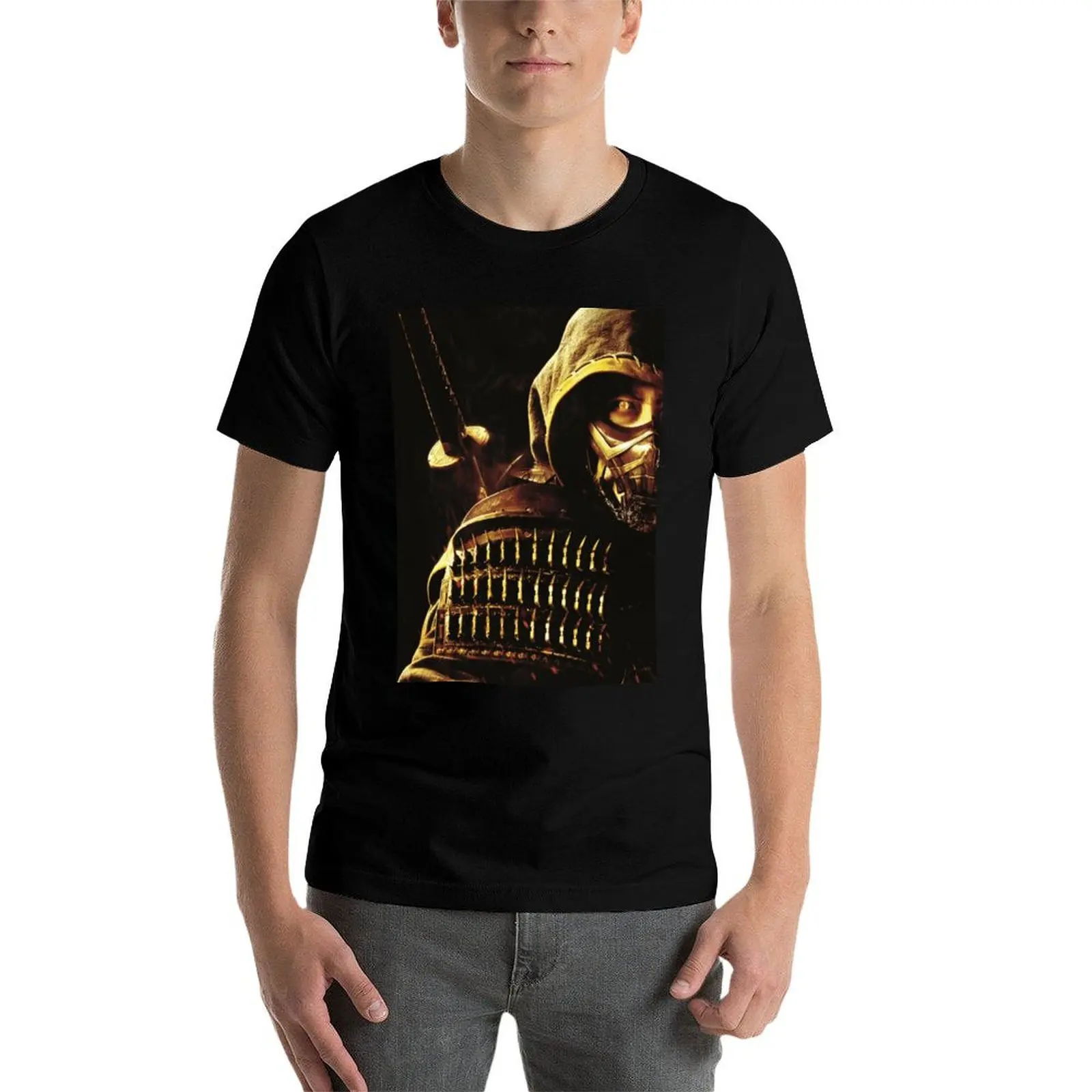Mortal Kombat 2021 T-Shirt Breathable Gym Short Sleeve T-Shirt