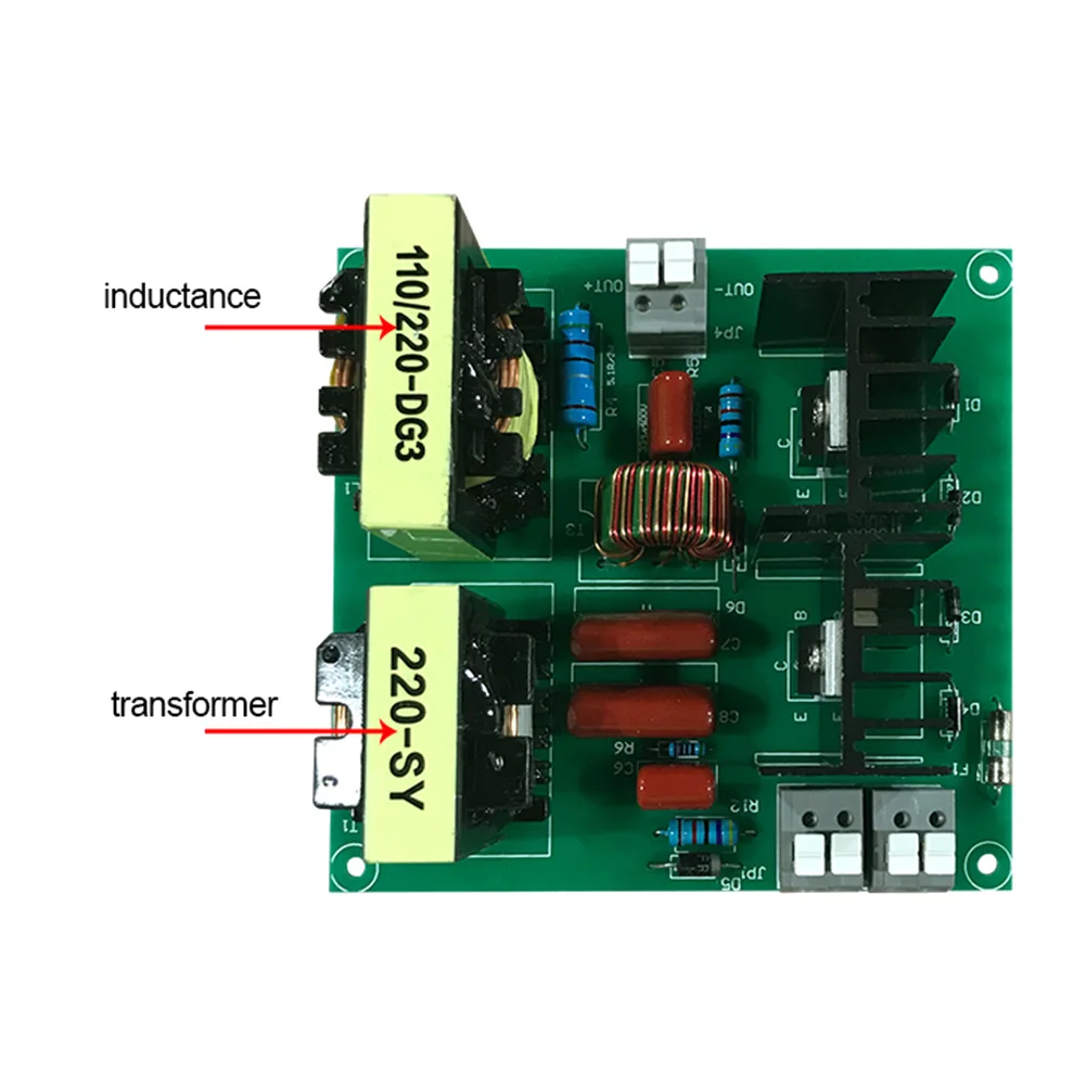 Imagem -05 - Placa-mãe para Lavadora de Carros Máquina de Lavar Roupa Gerador Transdutor Limpador Ultrassônico 220v 40khz 150w