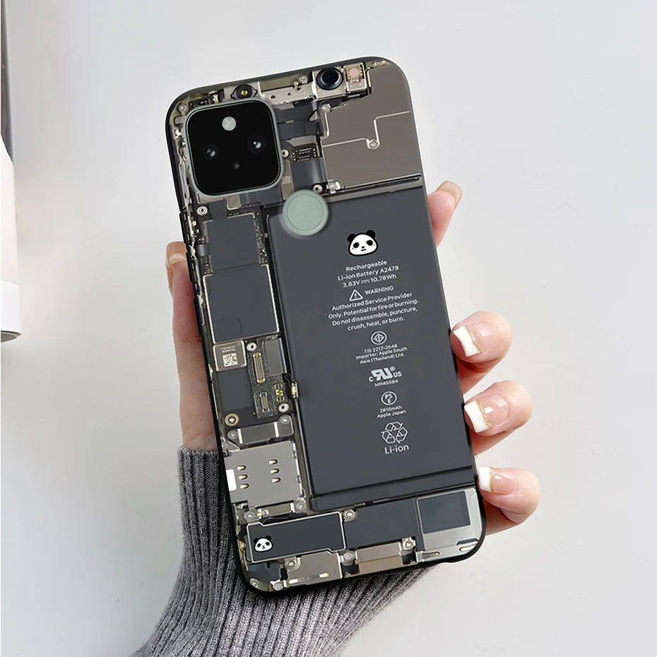 Etui z kreskówek dla Google Pixel 5A 5G Silicone Soft Back Cover Etui na telefon dla Google Pixel 5A 5 XL 5XL Pixel5 A Capa Funda Coque