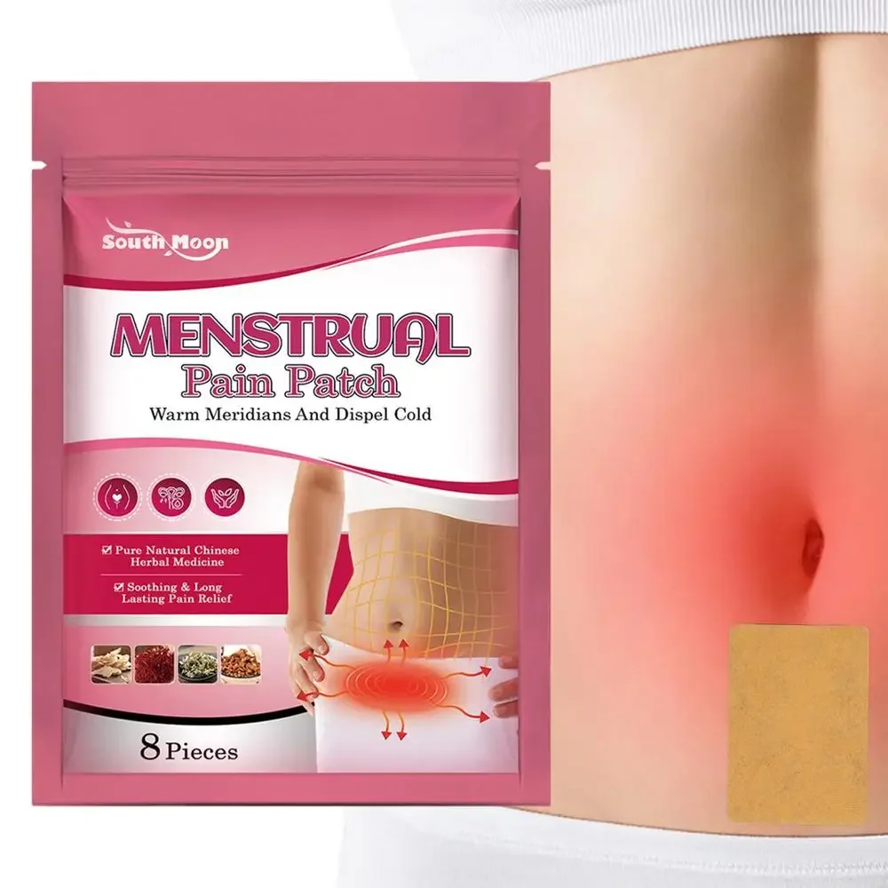 Relieve Menstrual Cramp and Pain Abdominal Herbal Patch Warm Palace Patch Heating Uterus Female Physiological Period Care Patch