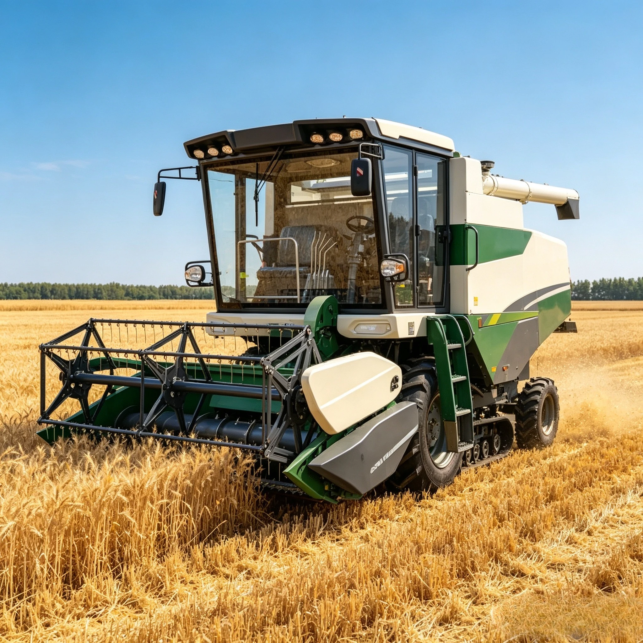 Farming Agriculture Video - Mietitrebbiatrice per mais semovente multifunzione personalizzabile
