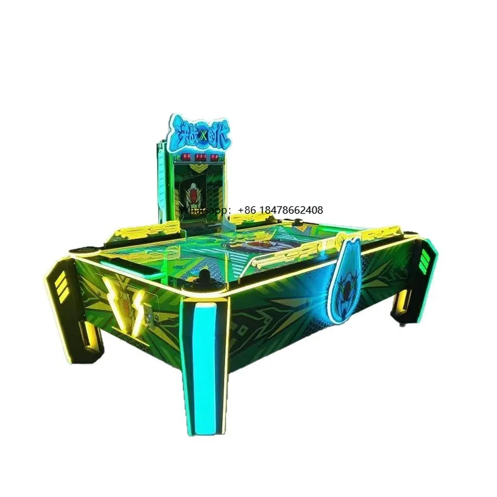 Air Hockey Table Arcade Game Machine Electronic Ice Hockey Air-Hole Surface Amusement Gaming Machines