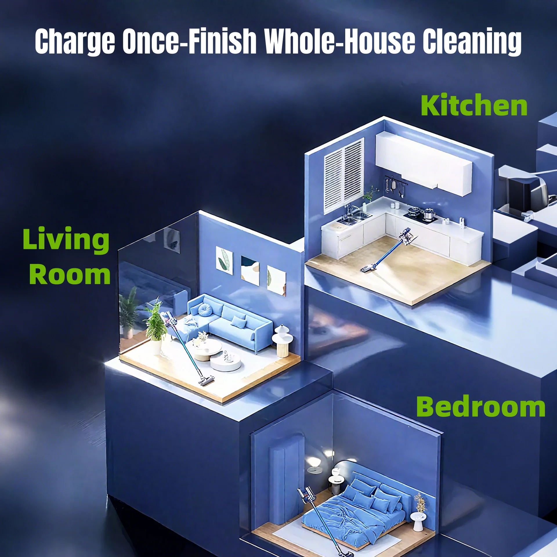 100% جديد متوافق مع دايسون V10 V8 V11 V15 V7 Series SV07 SV09 SV10 DC62 مكنسة كهربائية بطارية قابلة للشحن