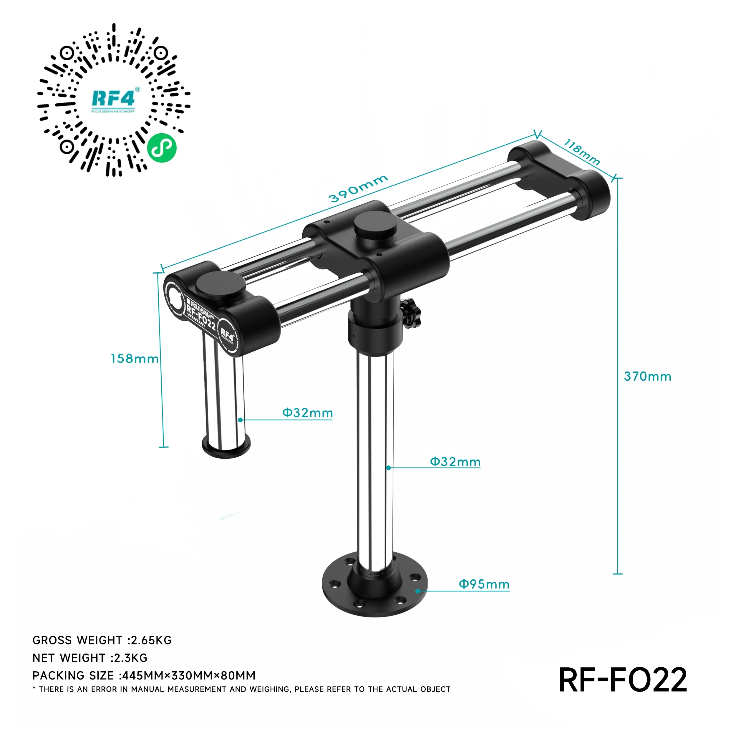 携帯電話修理ツール用顕微鏡ブラケット、ロングアーム、ユニバーサル軸、rf4,RF-FO22