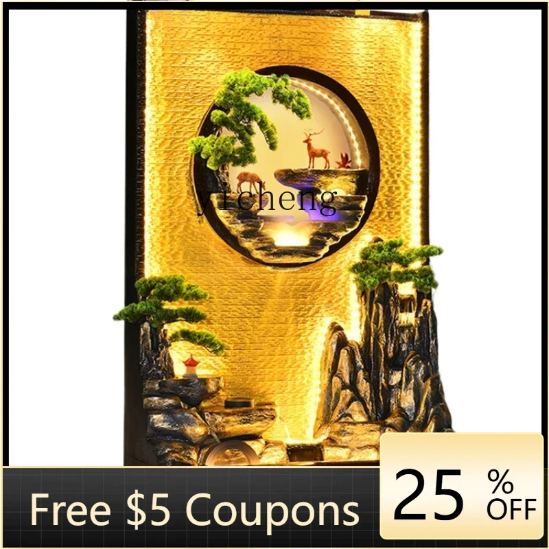 

FF Rockery fountain living room running water screen front desk entrance partition balcony fish pond ornament