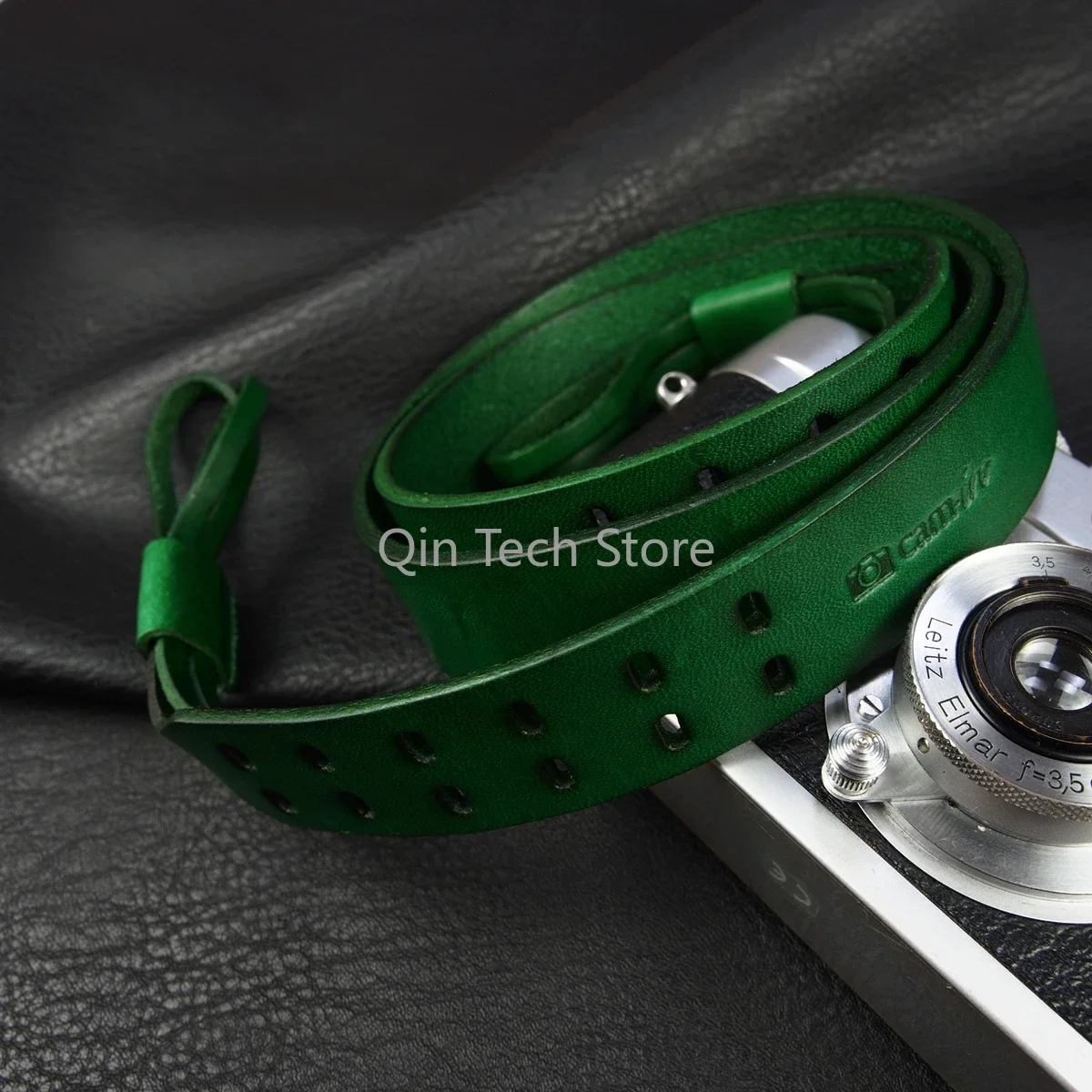 소니 루믹스 니콘 캐논 후지필름 라이카용 수제 가죽 소가죽 카메라 넥 스트랩 카메라 운반 벨트 DSLR 스트랩 그립 밴드