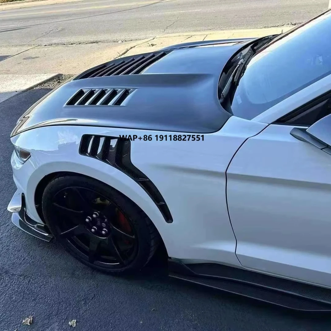 

MRD Carbon Fiber Modified Style Side Fenders forMustang GTD 2015-2017 Real Carbon Fiber Side Fender Regular Style .