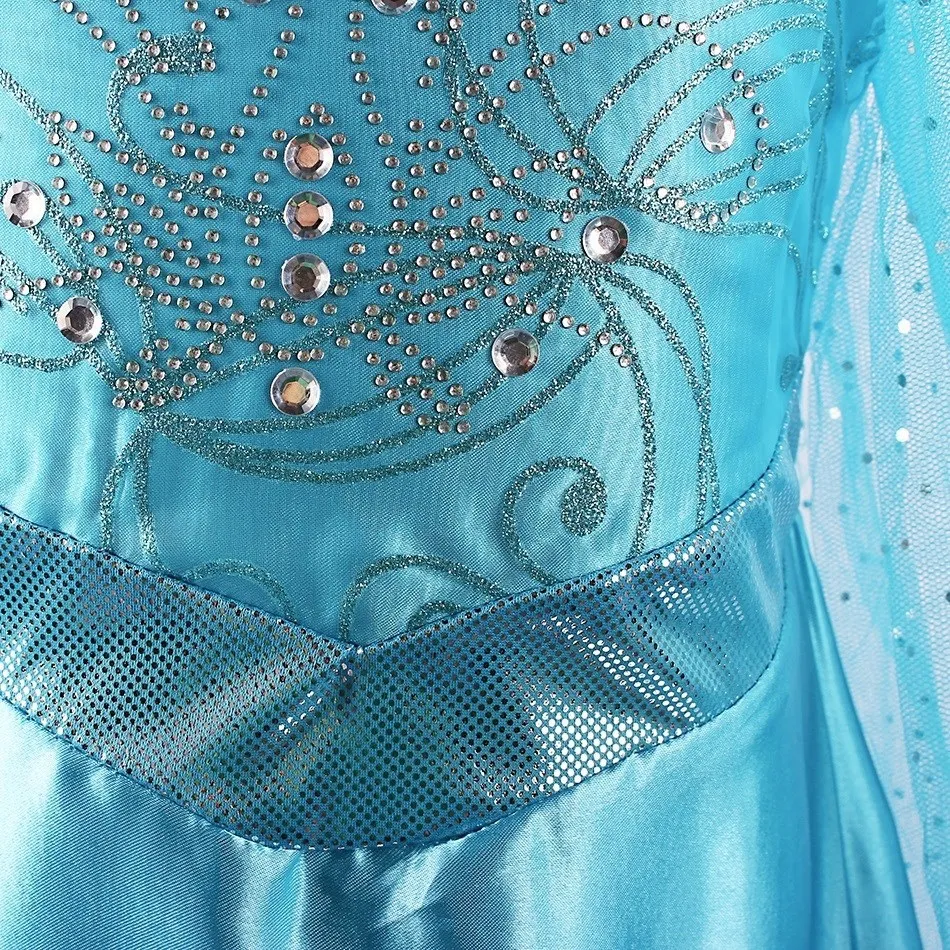 Disfraz Elsa Frozen para niña – Vestido princess Disney fiestas - imagen 4