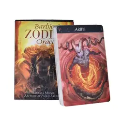 Nowy Barbieri Zodiac Oracle Tarot 26-kartowa talia Tajemniczy przewodnik Wróżenie Los Impreza rodzinna Gra planszowa Drop Ship